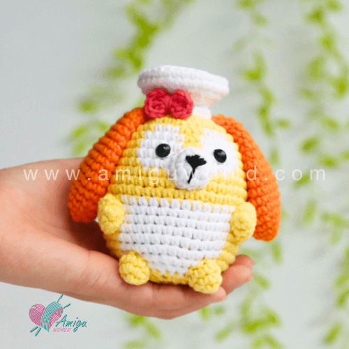 Chibi CookieAnn amigurumi free Disney character crochet pattern